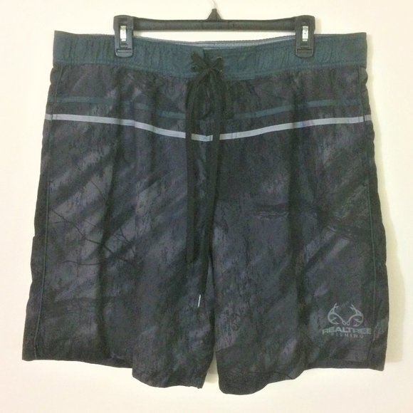 Realtree Fishing Men's Volley Swim Shorts XL - Picture 1 of 9